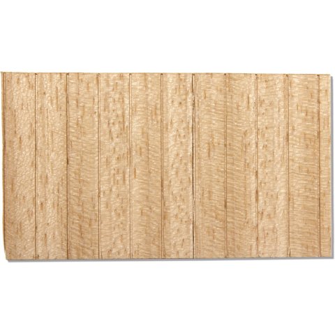 Tavolette di legno Abachi scanalate 2.0 x 100 x 1000 mm, s=5.0 mm - 6.0 mm