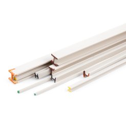 Profilo ad H ASA, bianco