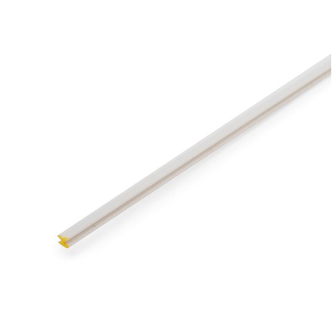 ASA H-Profil, weiß 2,5 x 2,5 x 0,7  l=1000 mm