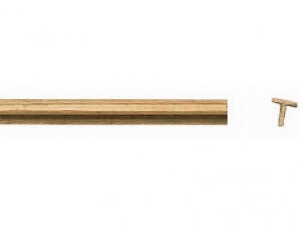 Profilo di ottone sezione a T