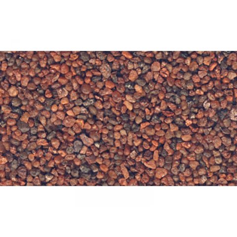 Gravilla de piedra natural Heki, de color Bolsa 500 g, pórfido, marrón rojizo (3172)