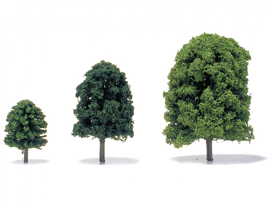 5 X Baum Bäume Modell Landschaft 1:75 für Spur HO 13 Sorten Auswahl Dekor 