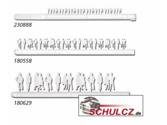 Silhouette bianche