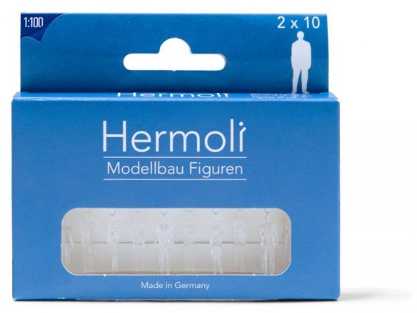 Hermoli Detail-Figuren, transparent, 1:100