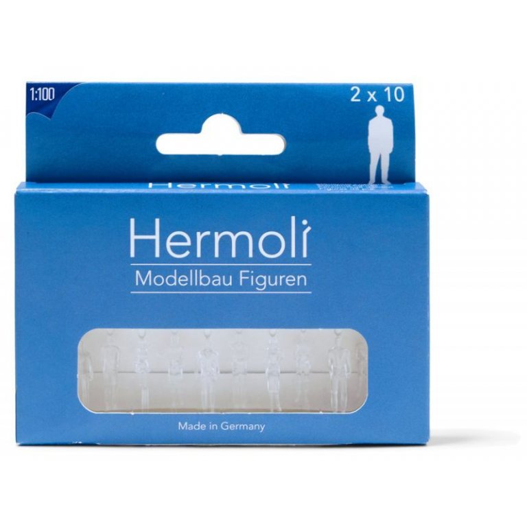 Hermoli Detail-Figuren, transparent, 1:100