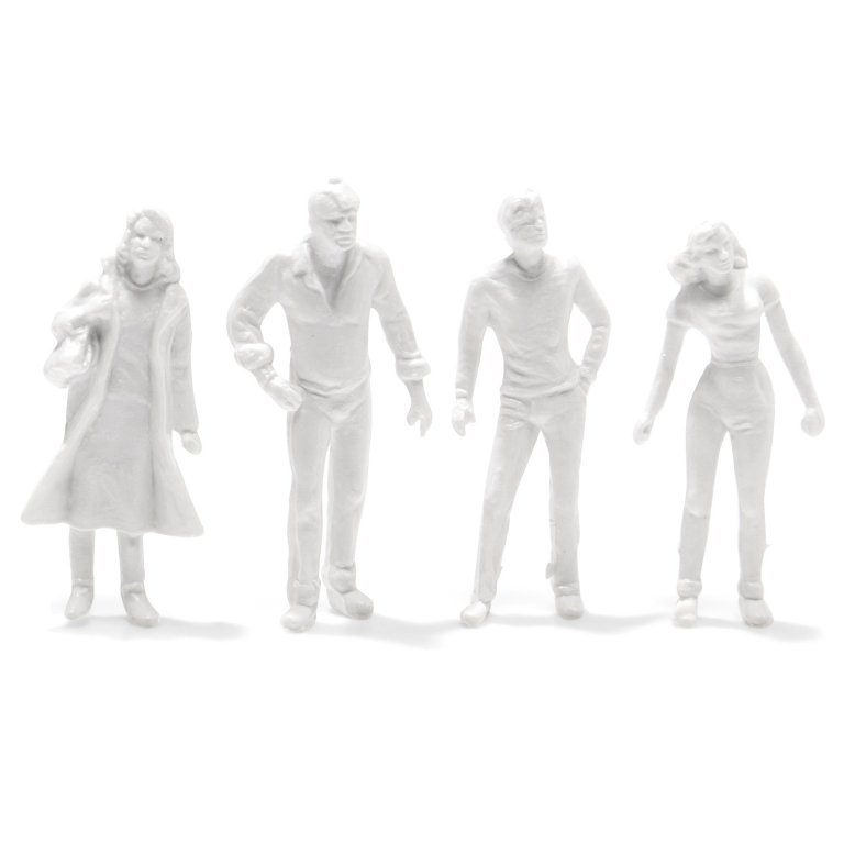Preiser Detail-Figuren, unbemalt, weiß, 1:50 kaufen