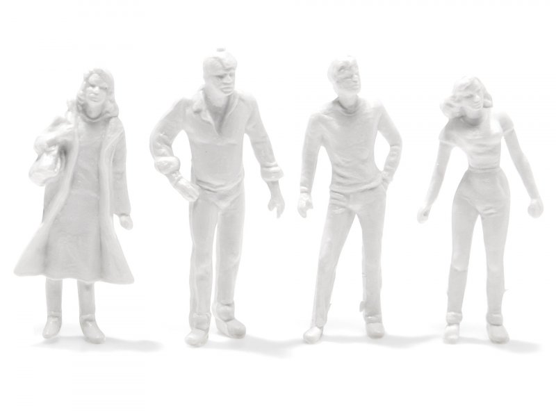 Preiser Detail-Figuren, unbemalt, weiß, 1:50 kaufen