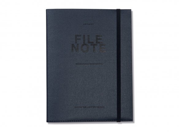 Jstory File Note, notepad with document folder