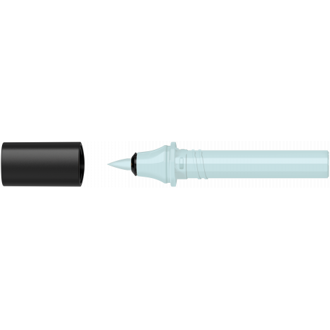 Molotow replacement cartridge for Sketcher, Brush Brush tip, sky blue light (B255)