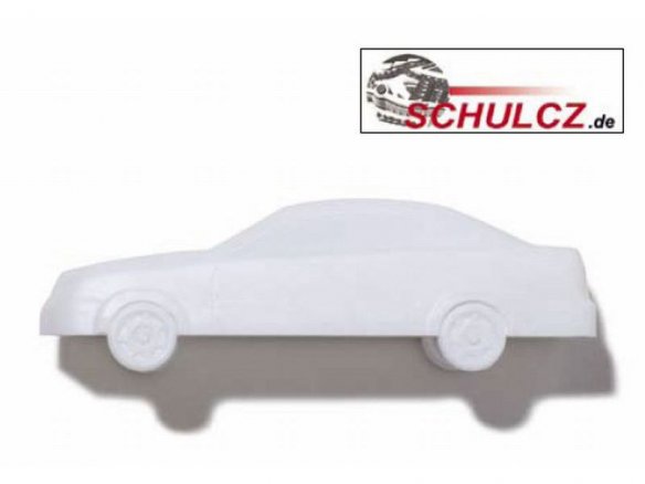 Autos Polystyrol, weiß, 1:50