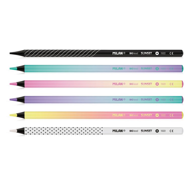 Milan Sunset Colored Pencils, Set of 6
