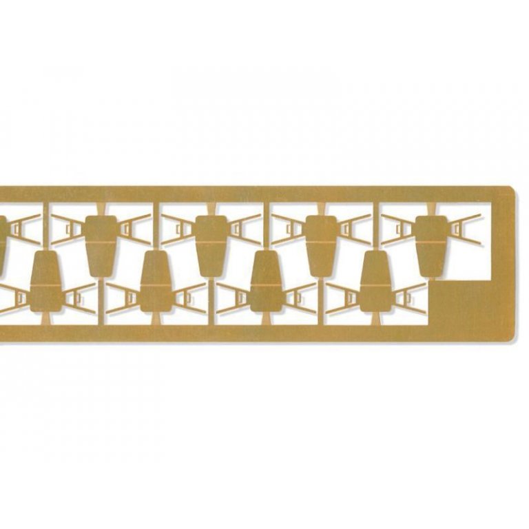 Sedie incise in ottone