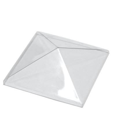 Lichtpyramiden PET-G, transparent 40 x 40 x 13 mm