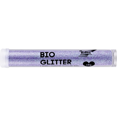 Bio Glitzer 10 g, zum Streuen, irisierend lila