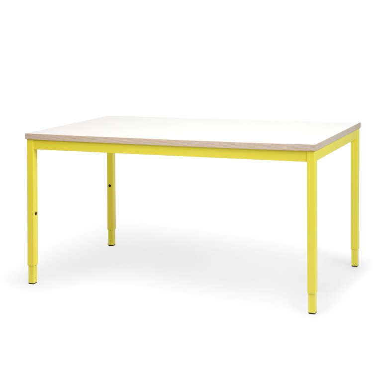 Modulor table M for children, sulphur yellow