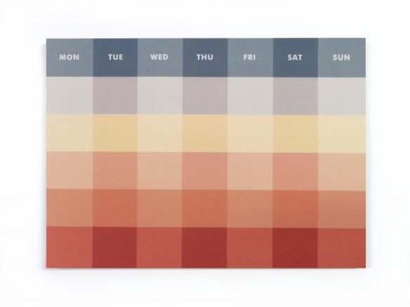 Paperways Monatsplaner Monthly Desk Memo Pad
