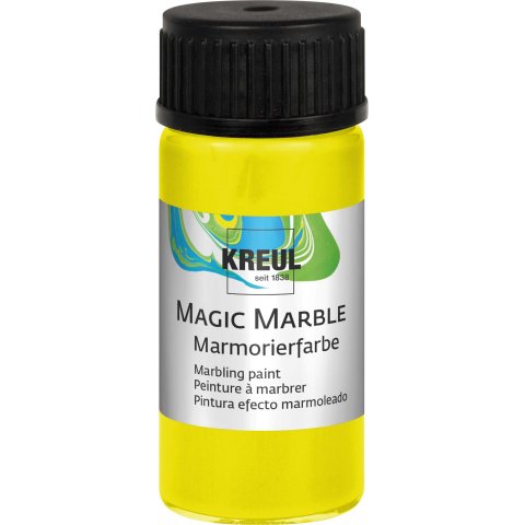Marmorierfarbe Glas 20 ml, neon gelb