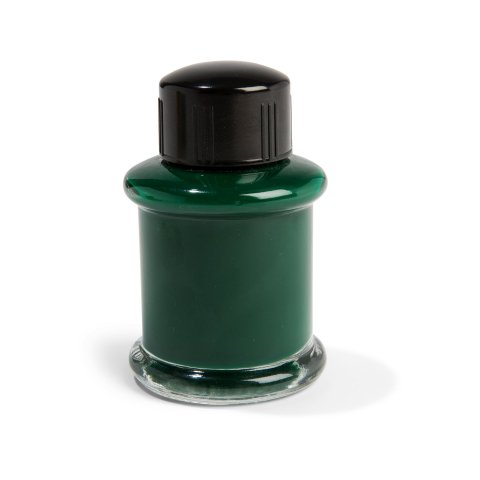 De Atramentis Textmarkertinte 45 ml, Tintenglas, fluoreszierend, grün