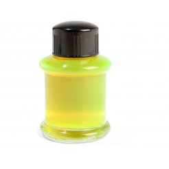 Inchiostro De Atramentis Highlighter Ink 45 ml, vetro d'inchiostro, fluorescente, giallo