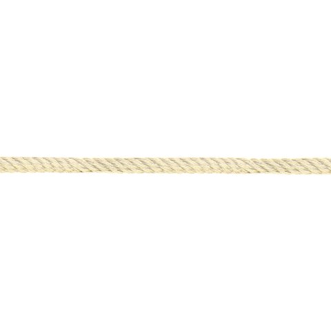 Cordón redondo retorcido, algodón ø 4 mm, marfil (869)