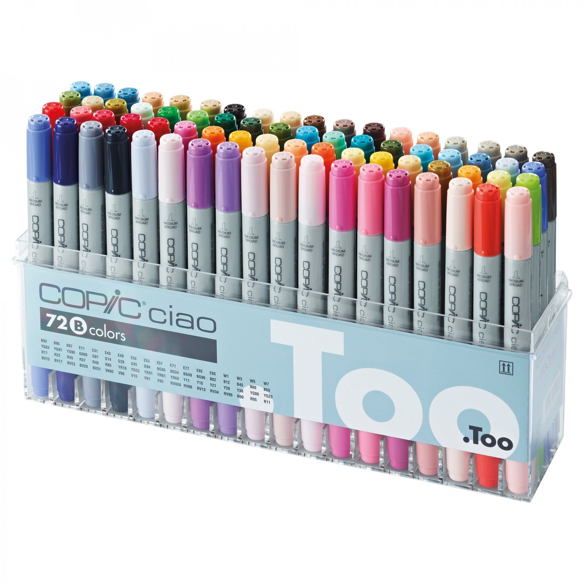 Buy Copic Ciao, set of 72 online at Modulor