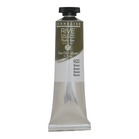 Sennelier Fine Oil Paint Rive Gauche Tubo di metallo 40 ml, bronzo (022)