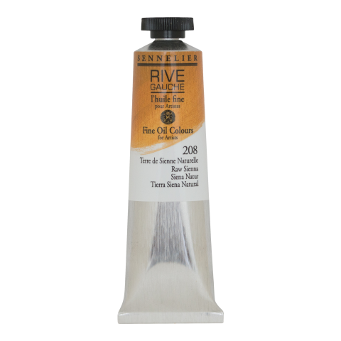 Sennelier feine Ölfarbe Rive Gauche Metalltube 40 ml, Siena Natur (208)