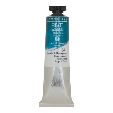 Sennelier fine oil paint Rive Gauche Metal tube 40 ml, turquoise (341)