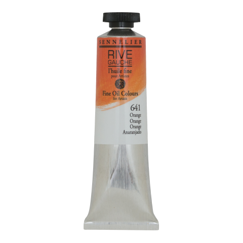 Sennelier feine Ölfarbe Rive Gauche Metalltube 40 ml, Orange (641)