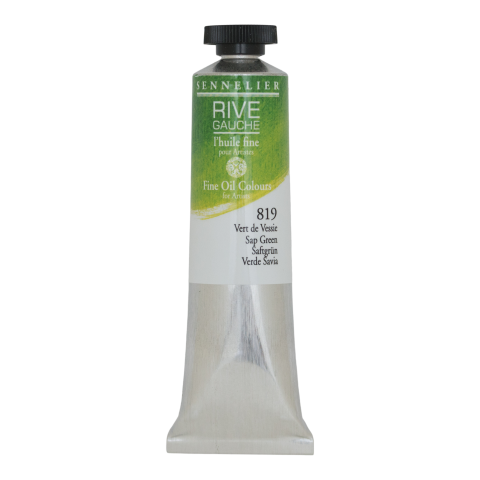 Sennelier feine Ölfarbe Rive Gauche Metalltube 40 ml, Saftgrün (819)