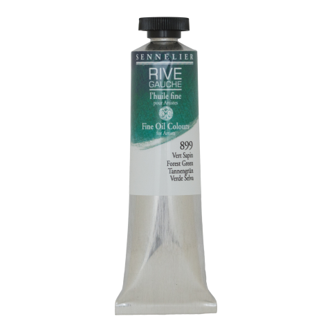 Sennelier Fine Oil Paint Rive Gauche Tubo di metallo 40 ml, verde abete (899)