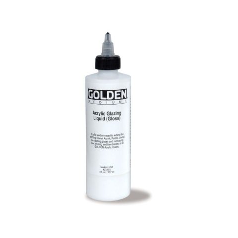 Golden Glazing Medium Glazing Liquid Gloss, plastic bottle 237 ml, glossy (3720)