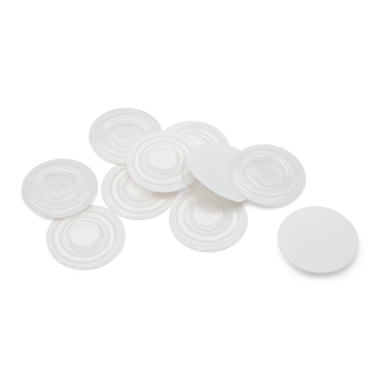CD-Clip PVC-hart, selbstklebend, transparent