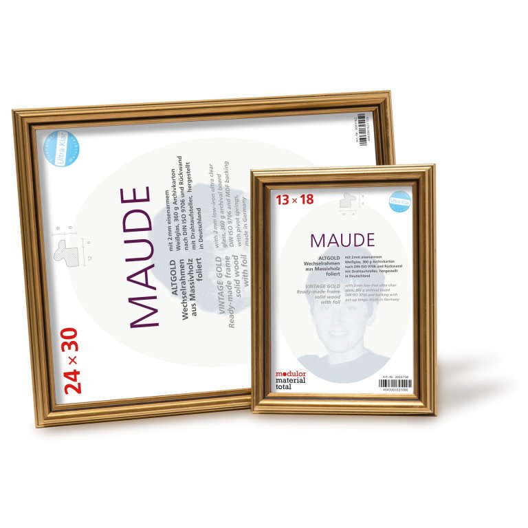 Marco de foto Madera Maude
