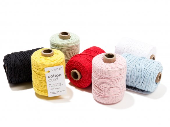 Cotton Cord cotton cord, monochrome