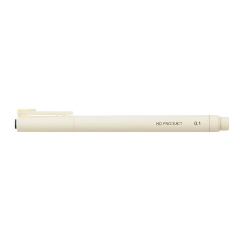 MD Fineliner Drawing Pen Stift, Spitze 0,1 mm, schwarz, säurefrei