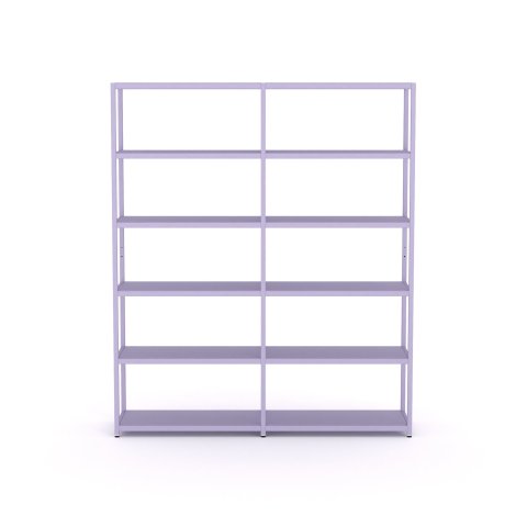 Modulor Regal M4.6 1865x1575x400mm, Eislila, RAL Design 300 80 15, FS
