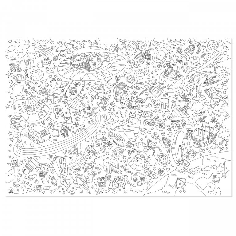 15+ Large Coloring Poster