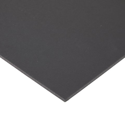 Cartón de espuma dura plastificado en negro 5,0 x 210 x 297 mm, DIN A4
