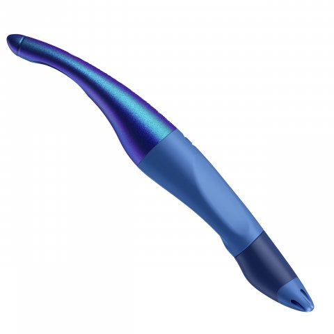 Stabilo Tintenroller Easyoriginal Holograph blau für Linkshänder, blau