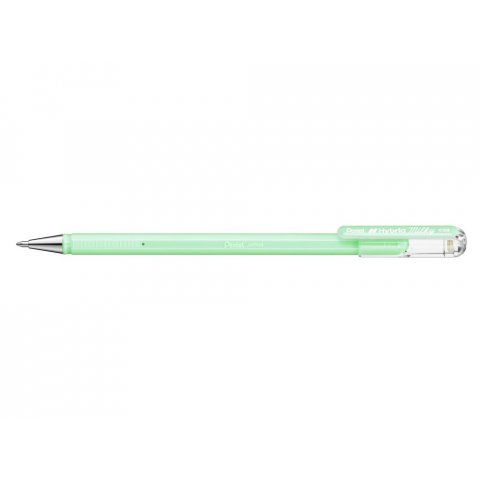 Pentel Hybrid Milky gel pen 0,8 mm (line width 0,4 mm), pastel green