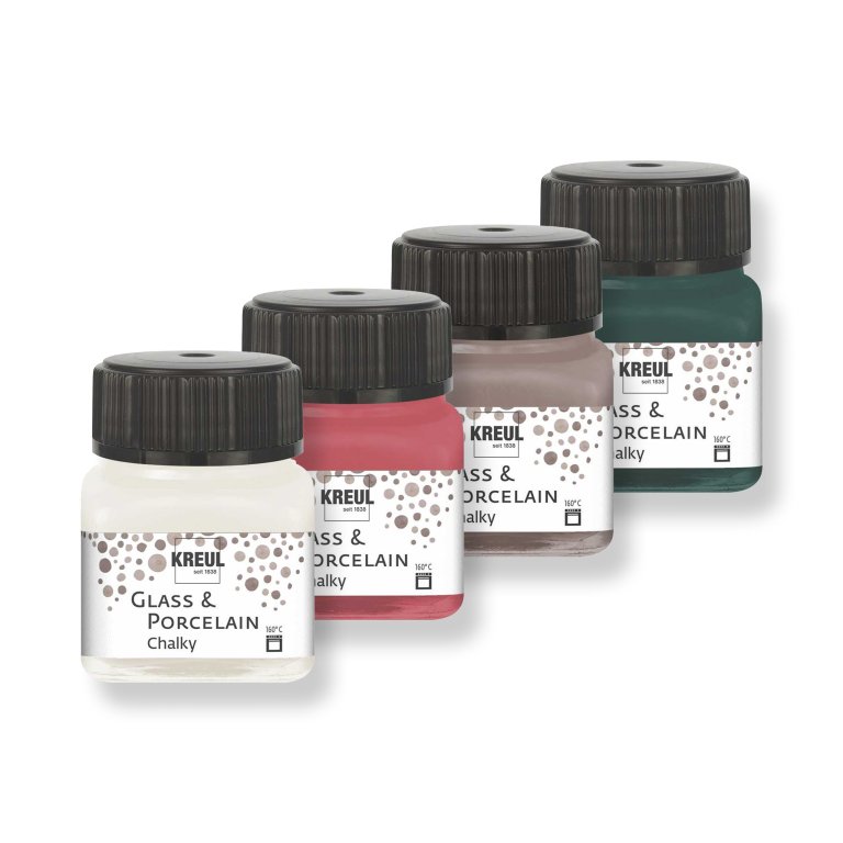 Kreul Glass & Porcelain, Chalky matt