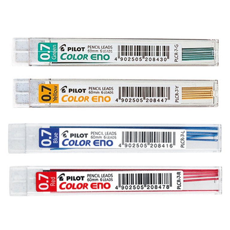 Pilot PLCR-7-L mechanical pencil lead, set