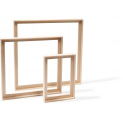 Bass floater frame, lime wood, natural