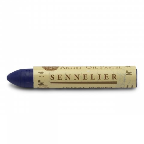 Sennelier Gessetto pastello a olio, Ø 20 mm l =127 mm, rotondo, blu cobalto (004)