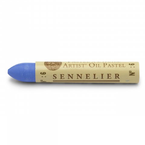 Sennelier Gessetto pastello a olio, Ø 20 mm l =127 mm, rotondo, azzurro (006)