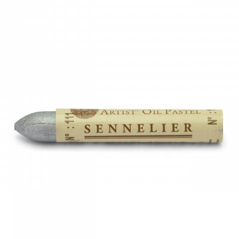 Sennelier Gessetto pastello a olio, Ø 20 mm l =127 mm, tondo, alluminio iridescente (111)