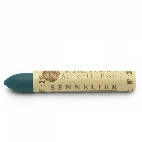 Sennelier oil pastel, Ø 20 mm l =127 mm, round, Prussian green (218)