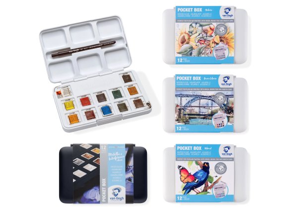Royal Talens Aquarellfarbe Van Gogh Pocketbox Set