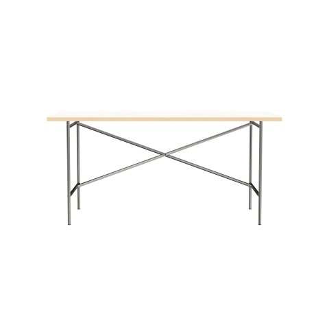 Tisch E2 (Set) Gestell:farblos, Tischplatte: weiß, 25x800x1600 mm